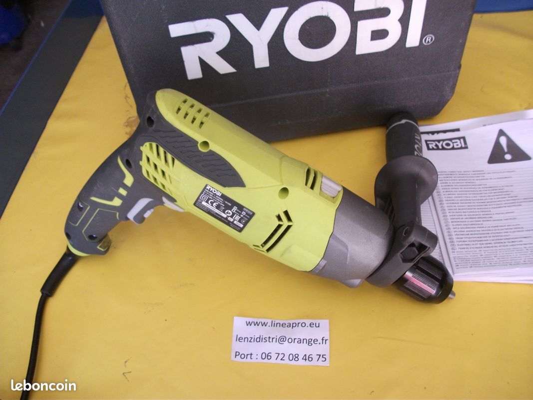 Perceuse à percussion RYOBY RDP1010 – 1010 W – Très bon état