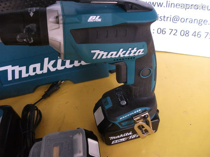 Pack Visseuse à Placo MAKITA DFS452 Brushless 18 V – 2 Batteries 5 Ah + Chargeur. Livraison offerte