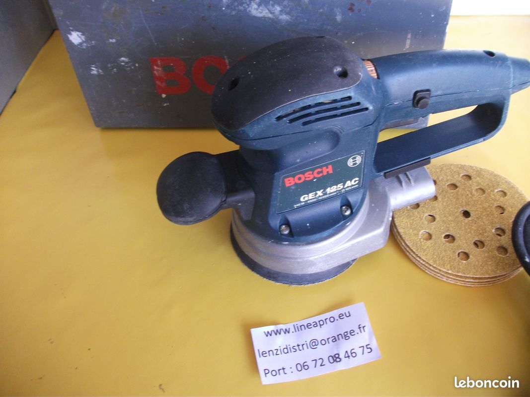 Ponceuse excentrique BOSCH Professional GEX 125 AC