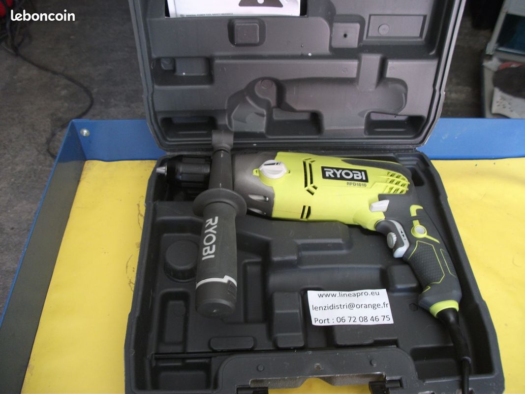 Perceuse à percussion RYOBY RDP1010 – 1010 W – Très bon état