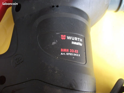 Perfo-burineur sds+ WÜRTH BMH 32-XE.  900 W. 4,2 Joules.  LIVRAISON OFFERTE