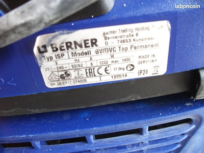 Aspirateur BERNER BWDVC – 1 400 W –