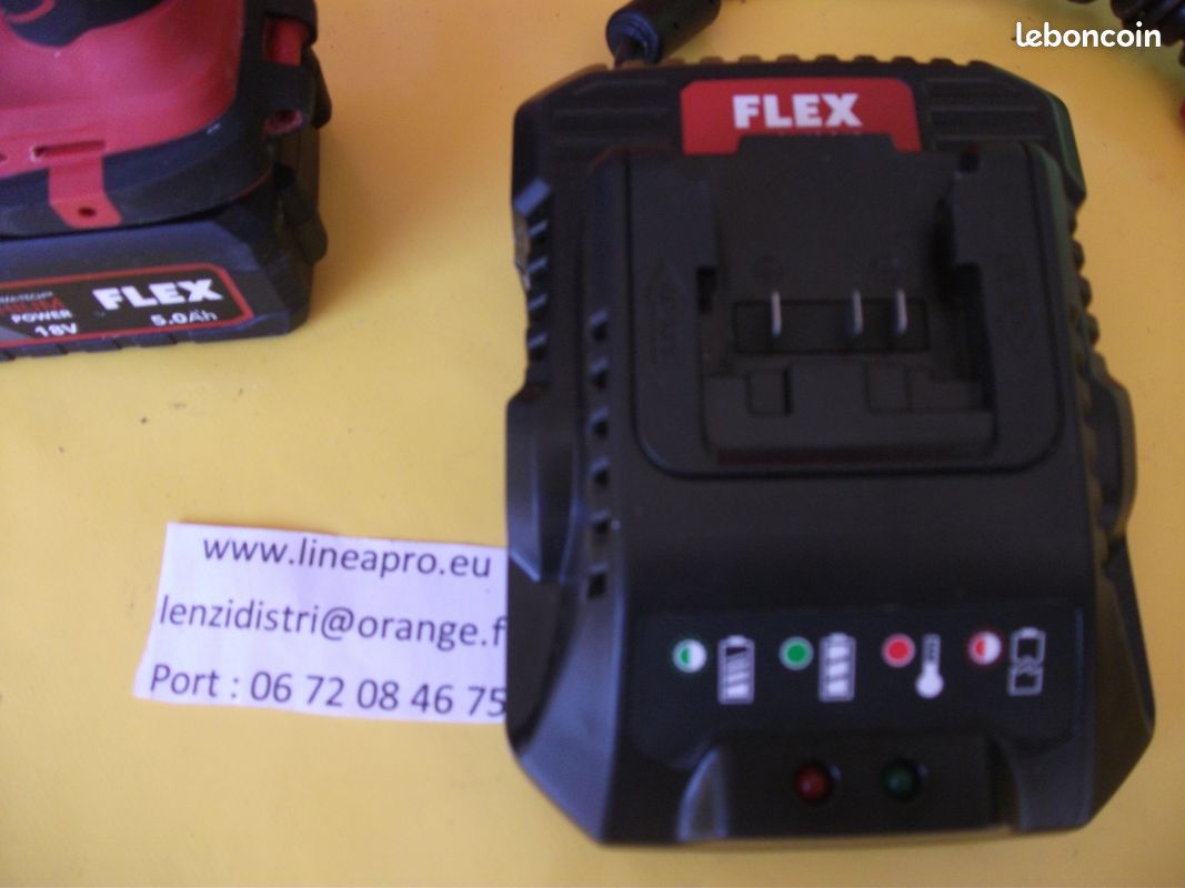 Pack perceuse-visseuse à percussion FLEX PD 2G 18.0-EC –  LIRAISON OFFERTE.