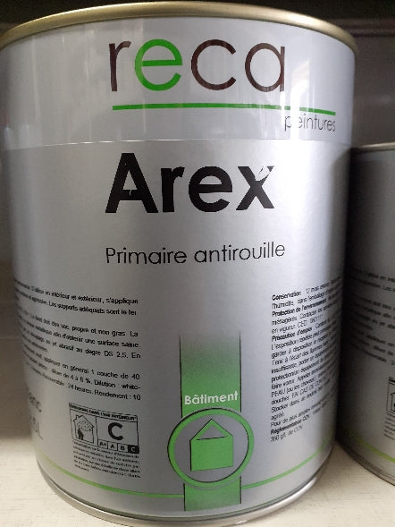 RECA AREX – Primaire Rouille FER 1L.