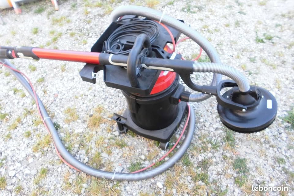 Ensemble ponceuse  technologie haute fréquence girafe FLEX WHF 707 + Aspirateur SEFT BP 19 H11 HF 400 W