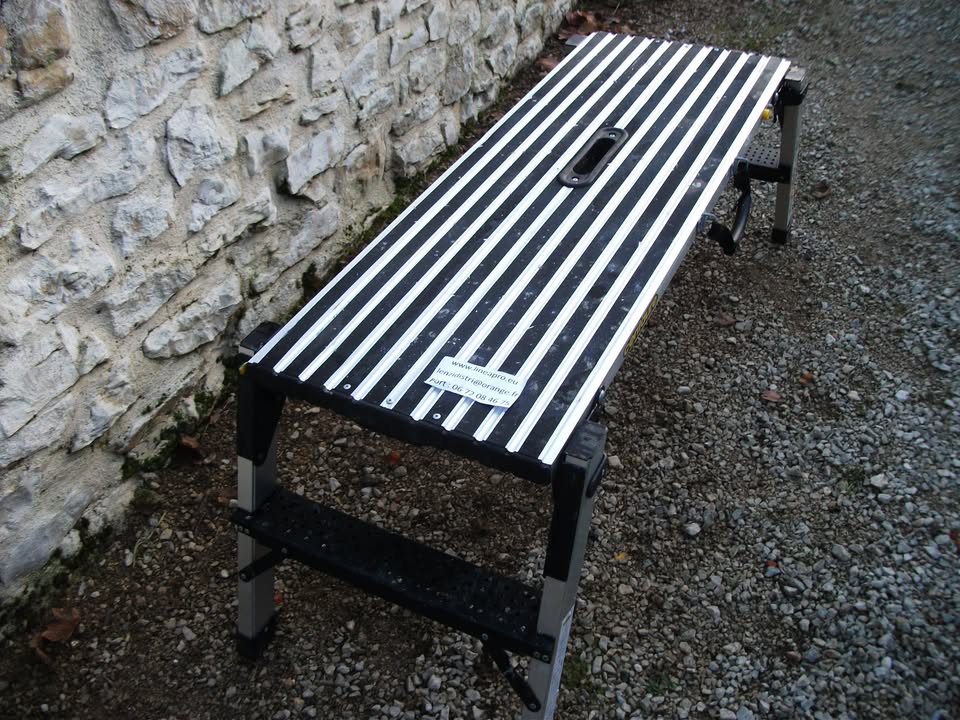 Marchepied CENTAURE TWIN STEP. plateforme 120 × 42 cm