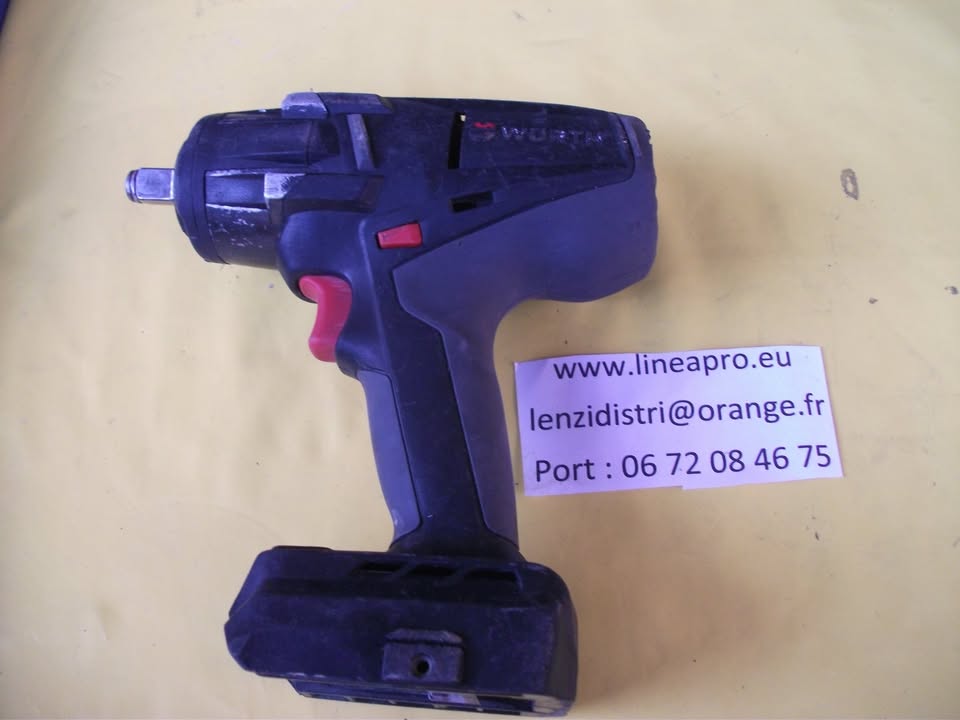 Boulonneuse à chocs WÜRTH ASS 18-1/2" Compact – 18 V.Couple de desserrage jusqu'à 800 Nm.  LIRAISON OFFERTE.