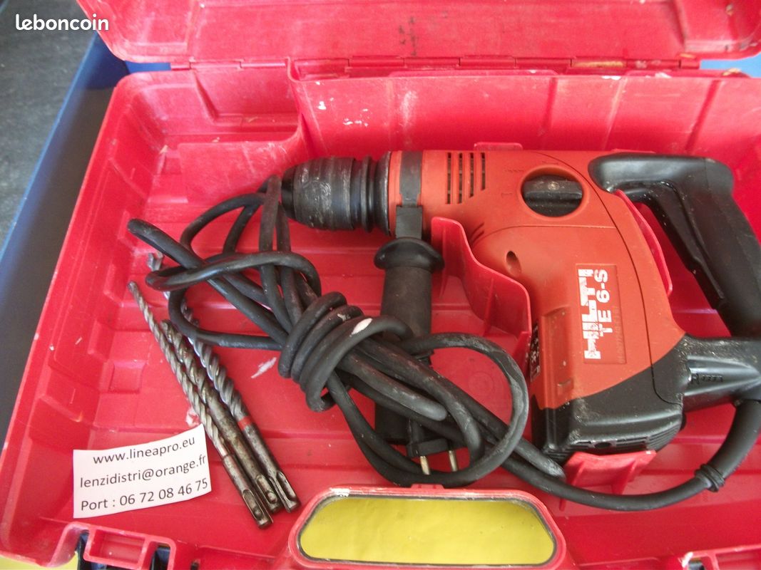 Perforateur compact HILTI TE 2 – 230 V – 650 W – 1,8 joules.  LIRAISON OFFERTE.