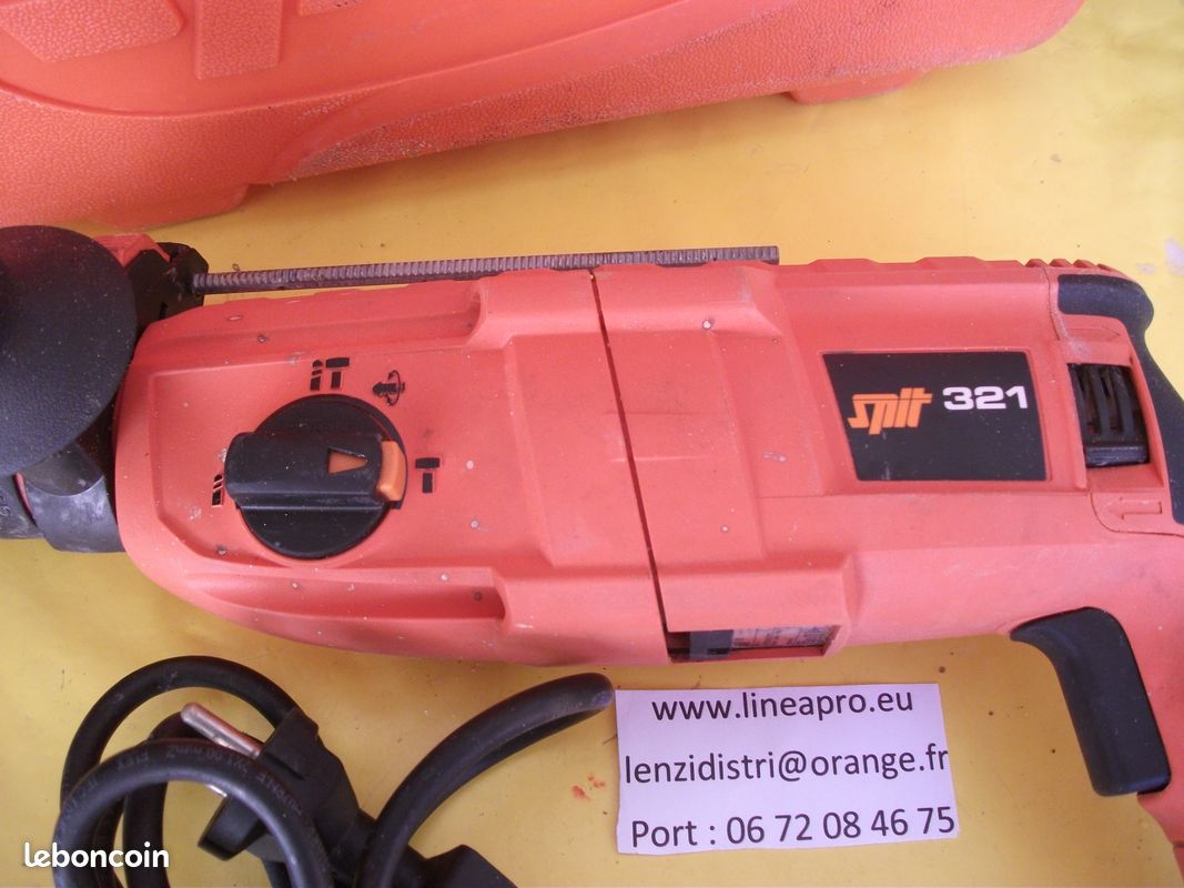 Perforateur-burineur SDS+ SPIT 321. 790 W. 2,7 Joules