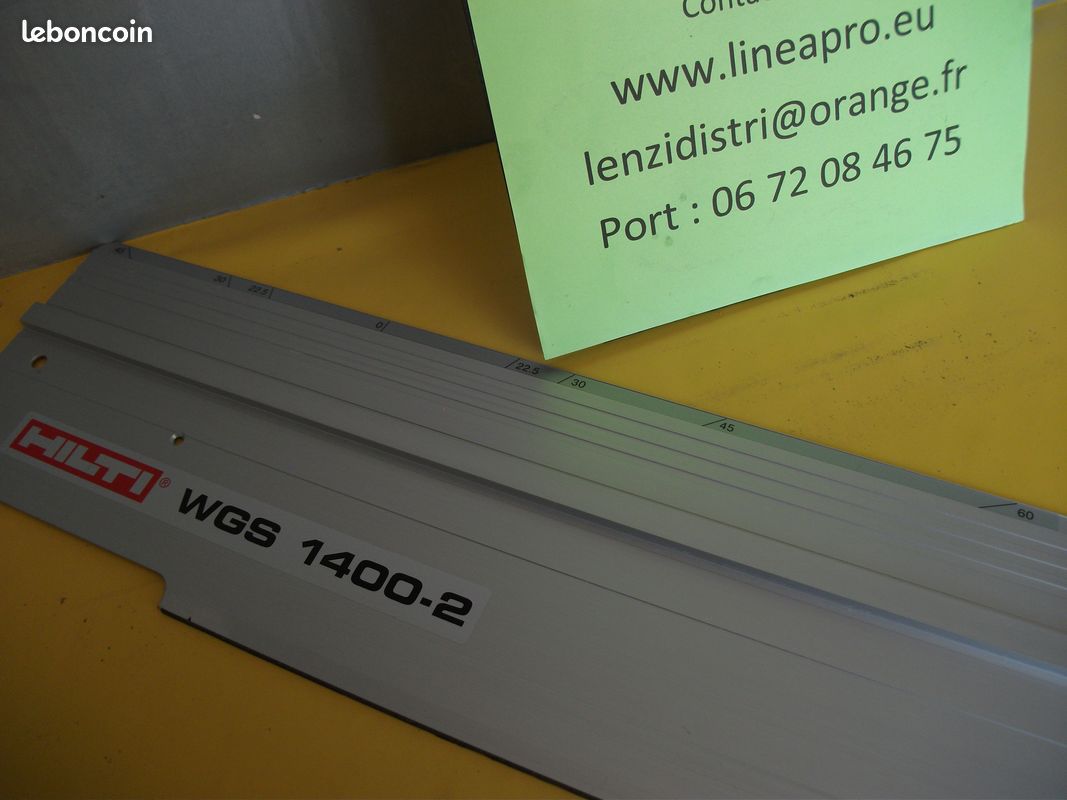 Rail de guidage 140 cm HILTI WGS 1400-2 pour scie circulaire