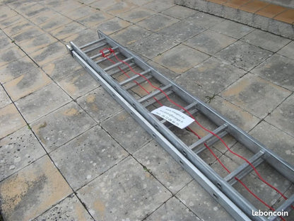 Échelle à coulisse aluminium 2 × 3,50 m