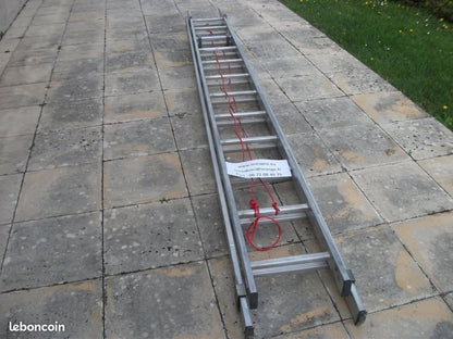 Échelle à coulisse aluminium 2 × 3,50 m