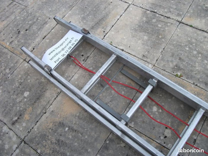 Échelle à coulisse aluminium 2 × 3,50 m