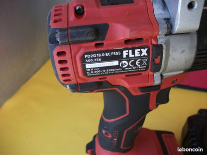 Pack perceuse-visseuse à percussion FLEX PD 2G 18.0-EC –  LIRAISON OFFERTE.