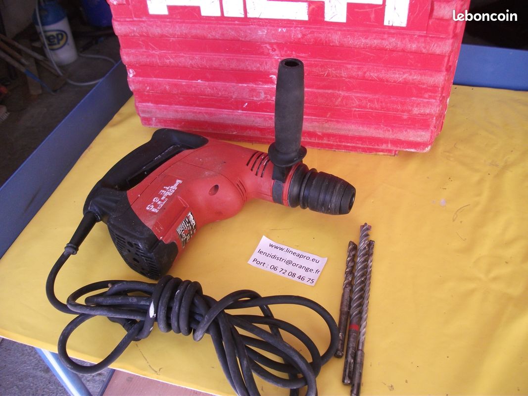 Perforateur compact HILTI TE 2 – 230 V – 650 W – 1,8 joules.  LIRAISON OFFERTE.
