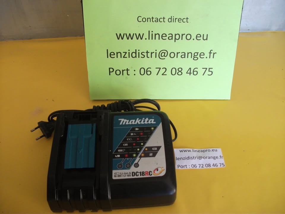 Chargeur rapide MAKITA DC18RC