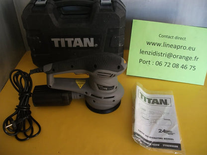 Ponceuse excentrique TITAN – 450 W