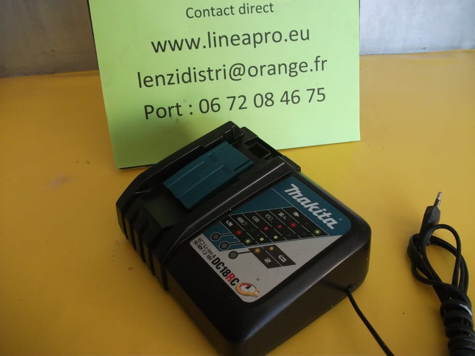 Chargeur rapide MAKITA DC18RC