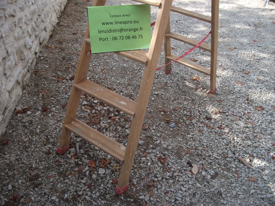 Escabeau bois 6 marches RICHOMME