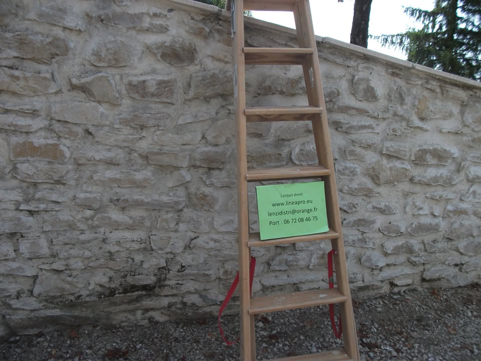 Escabeau bois 6 marches RICHOMME