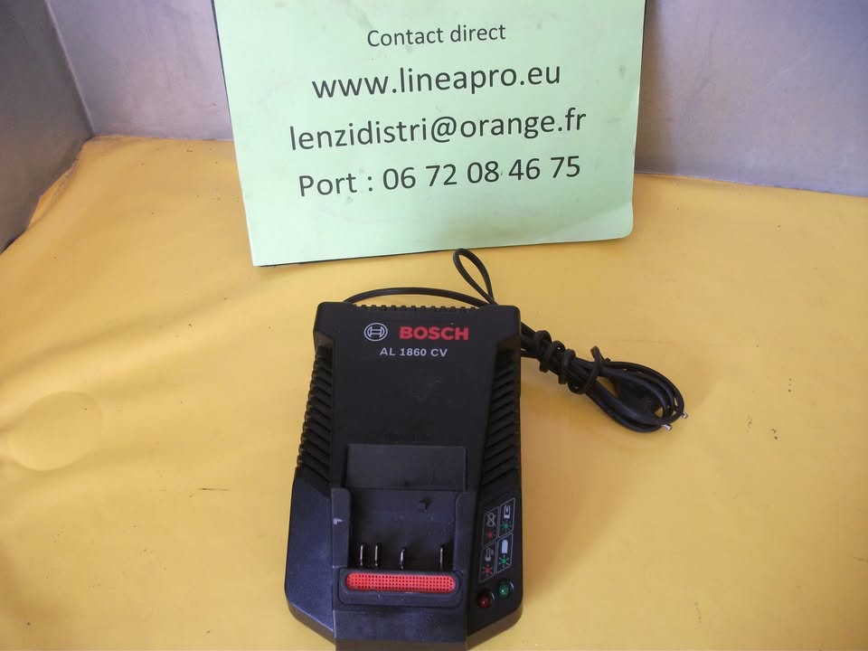 Chargeur batteries BOSCH pro AL 1860 CV.