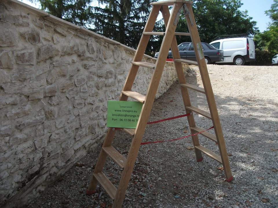 Escabeau bois 6 marches RICHOMME