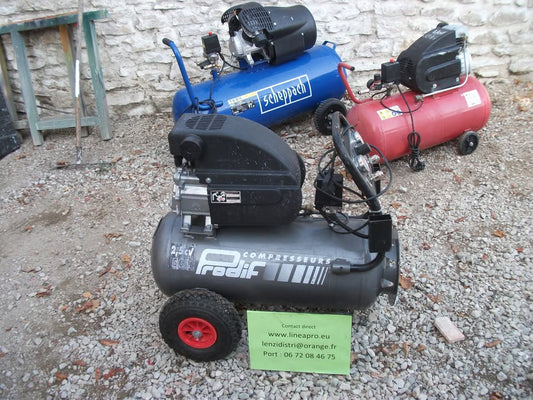 Compresseur 50L. PRODIF TRE1105025GJ de 2,5 CV.