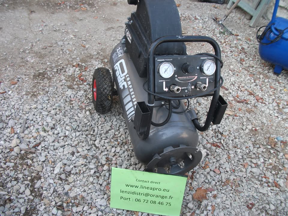 Compresseur 50L. PRODIF TRE1105025GJ de 2,5 CV.