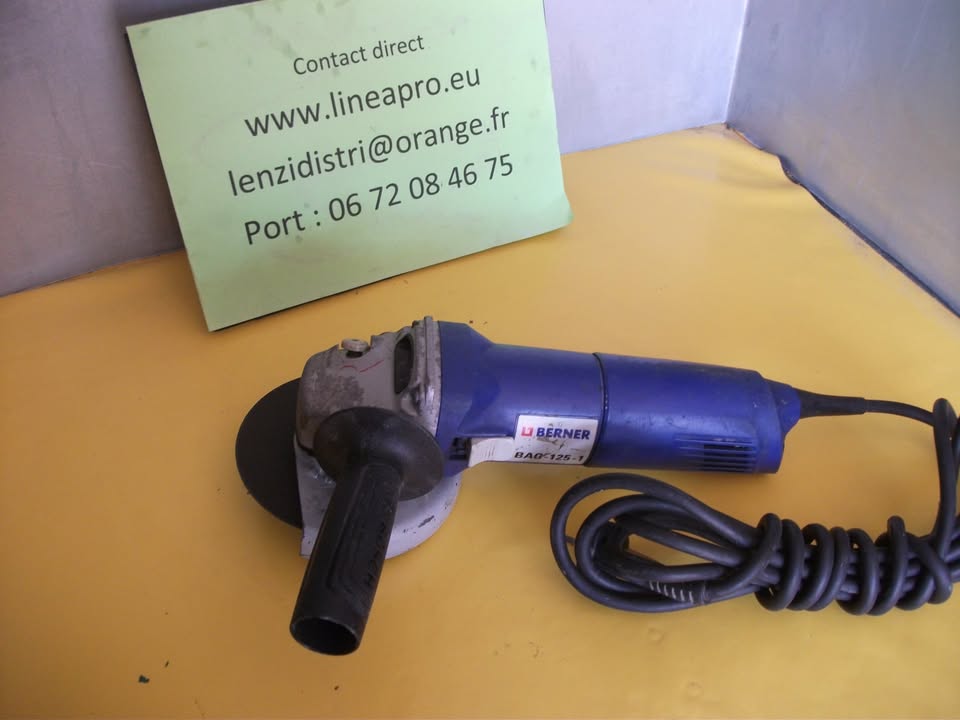 Meuleuse 125mm 1100w. BERNER