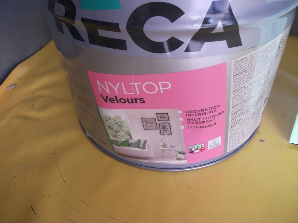 RECA NYLTOP VELOURS BLANC 10l