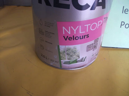 RECA NYLTOP VELOURS BLANC 2.5l