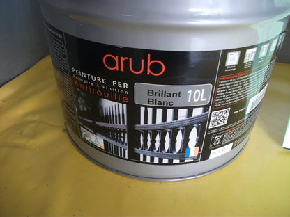 RECA ARUB Peinture laque antirouille blanc 10L