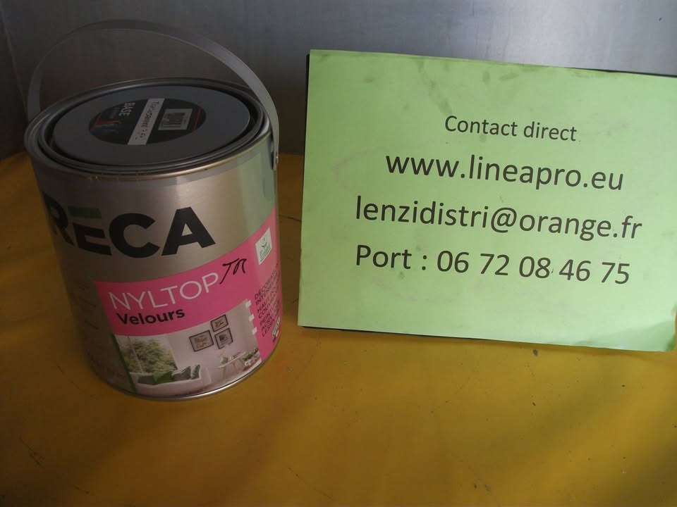 RECA NYLTOP VELOURS BLANC 2.5l