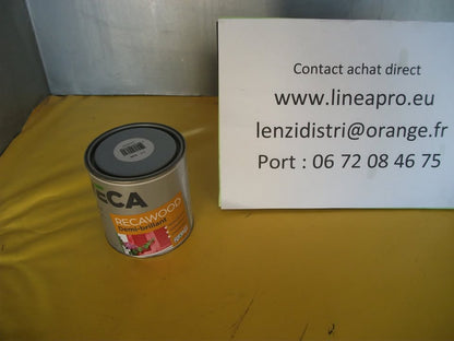 Peinture bois RECA RECAWOOD blanche 0.5L.      LIVRAISON SUR POINT RELAY MOINS CHERE.