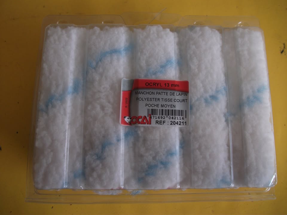 Lot pour peinture – 2 bacs + 10 manchons + 2 montures 110 mm OCCAI.    LIVRAISON SUR POINT RELAY MOINS CHERE.