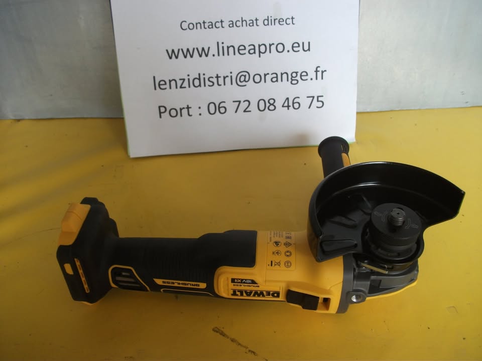 Meuleuse d’angle sans fil DEWALT DCG409.    LIVRAISON SUR POINT RELAY OFFERTE