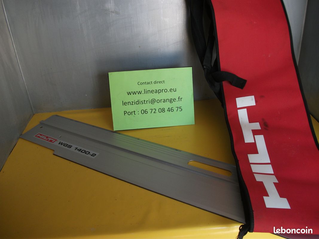 Rail de guidage 140 cm HILTI WGS 1400-2 pour scie circulaire
