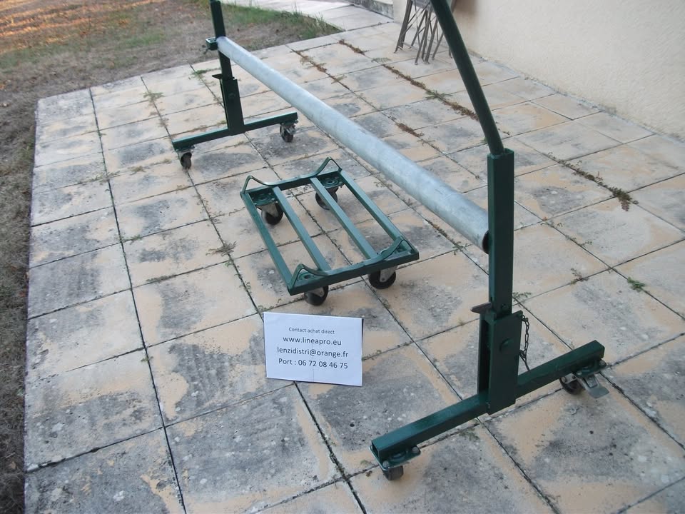 Dérouleur de revêtement de sol JANSER – Professionnel – Occasion