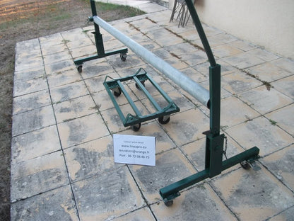 Dérouleur de revêtement de sol JANSER – Professionnel – Occasion