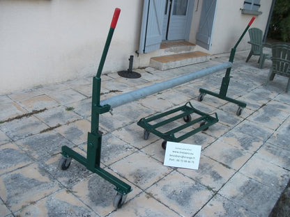 Dérouleur de revêtement de sol JANSER – Professionnel – Occasion