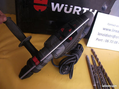 Perfo-burineur sds+ WÜRTH BMH 32-XE.  900 W. 4,2 Joules.  LIVRAISON OFFERTE