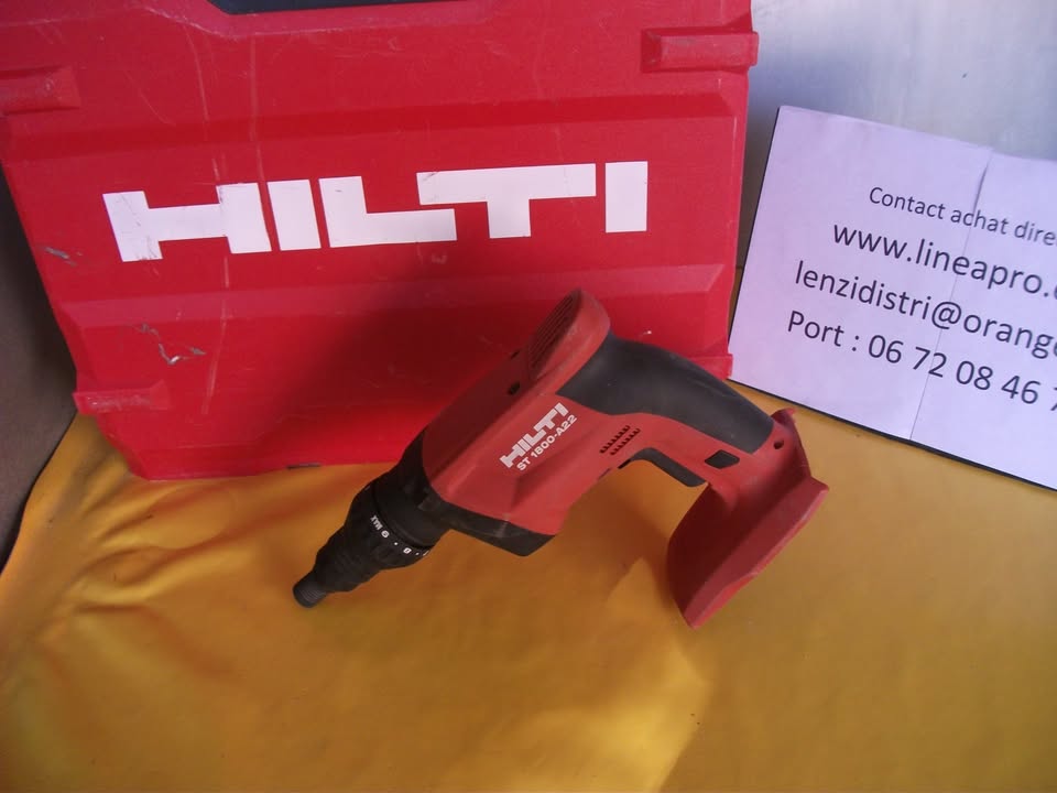 Visseuse pour construction métalique  HILTI ST 1800 A22 nue. Livraison offerte.