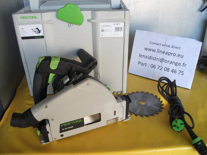 Scie plongeante FESTOOL TS 55 FEBQ 1200w. Lame 160mm. Livraison offerte.