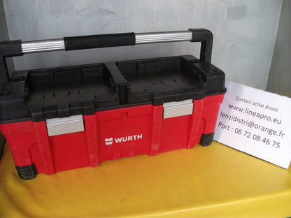 CAISSE D’OUTILLAGE WÜRTH – 660 × 260 × 248 MM Occasion bon état.
