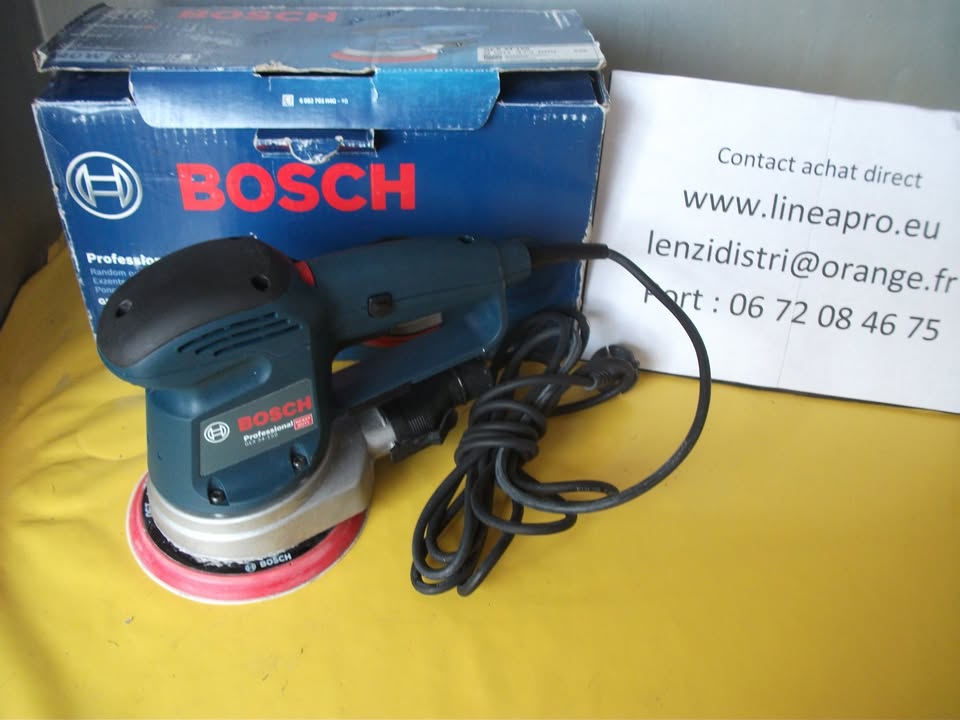 Ponceuse exentrique BOSCH pro. 34-150 – Ø 150 MM – 340 W. Port offert.