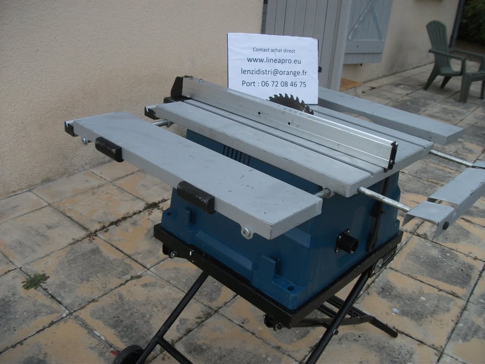 SCIE SUR TABLE ERBAUER – 1500 W – Ø 254 MM Occasion bon état