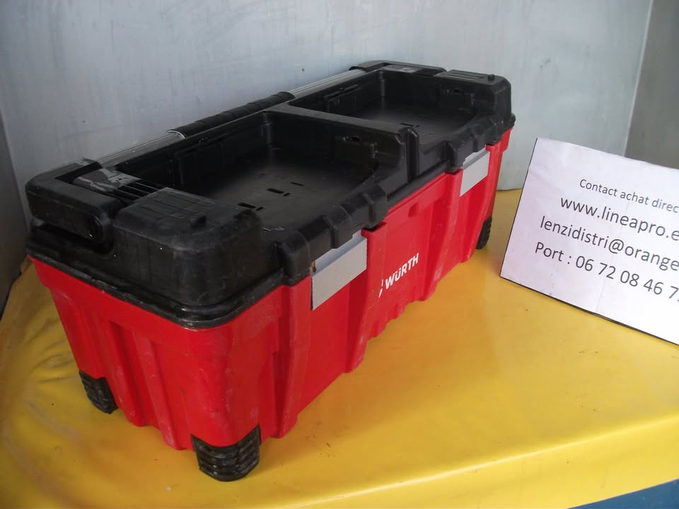 CAISSE D’OUTILLAGE WÜRTH – 660 × 260 × 248 MM Occasion bon état.
