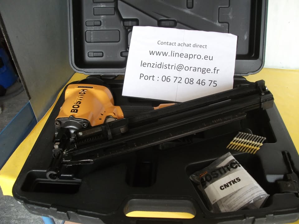 Cloueur de charpente BOSTITCH F21PL-E Etat proche du neuf. Port offert