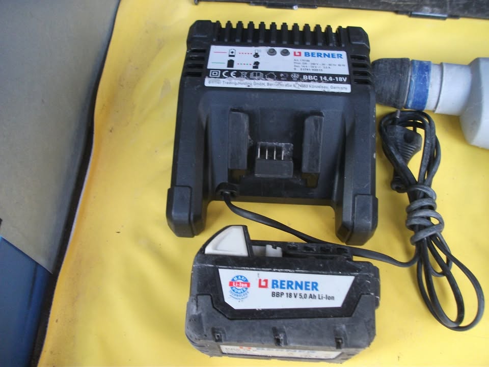 PACK PERFORATEUR BURINEUR BERNER BACRHD – 18 V. Livraison offerte.