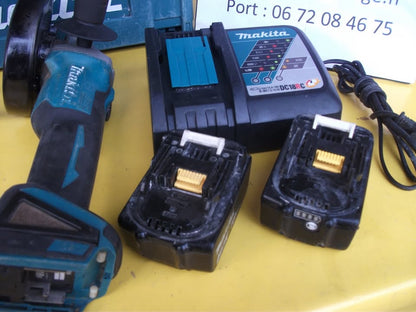 PACK MAKITA 18 V – VISSEUSE À CHOC + MEULEUSE. Port offert.